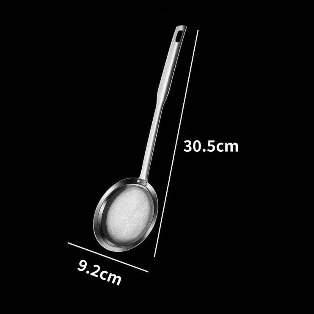 Stainless Steel Oil Strainer Fine Mesh Skimmer Spoon | S & L