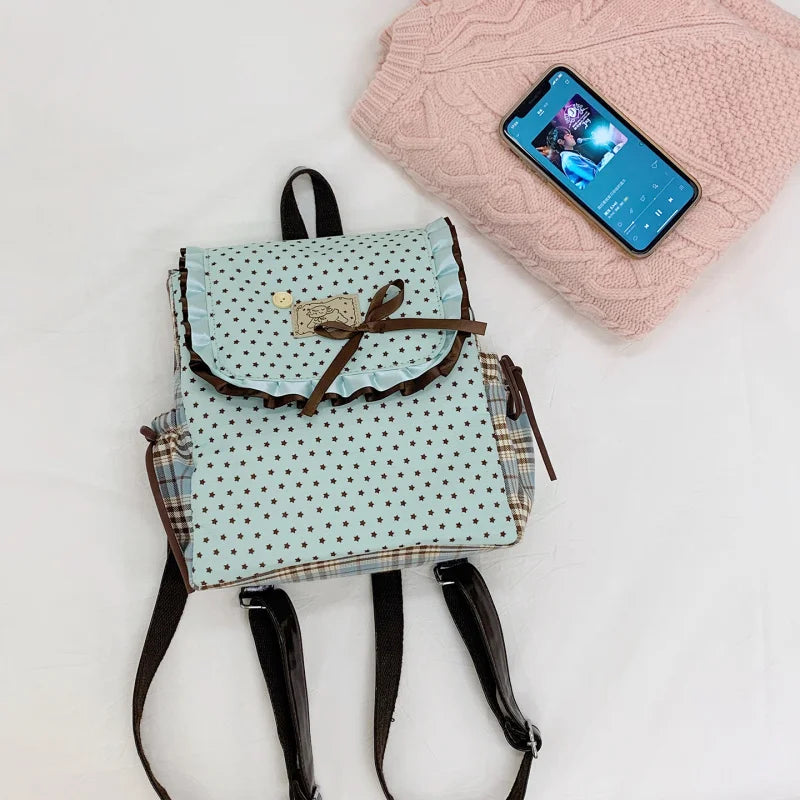Cute Girls' Puppy Doll School Backpack – Lolita Nylon Bag