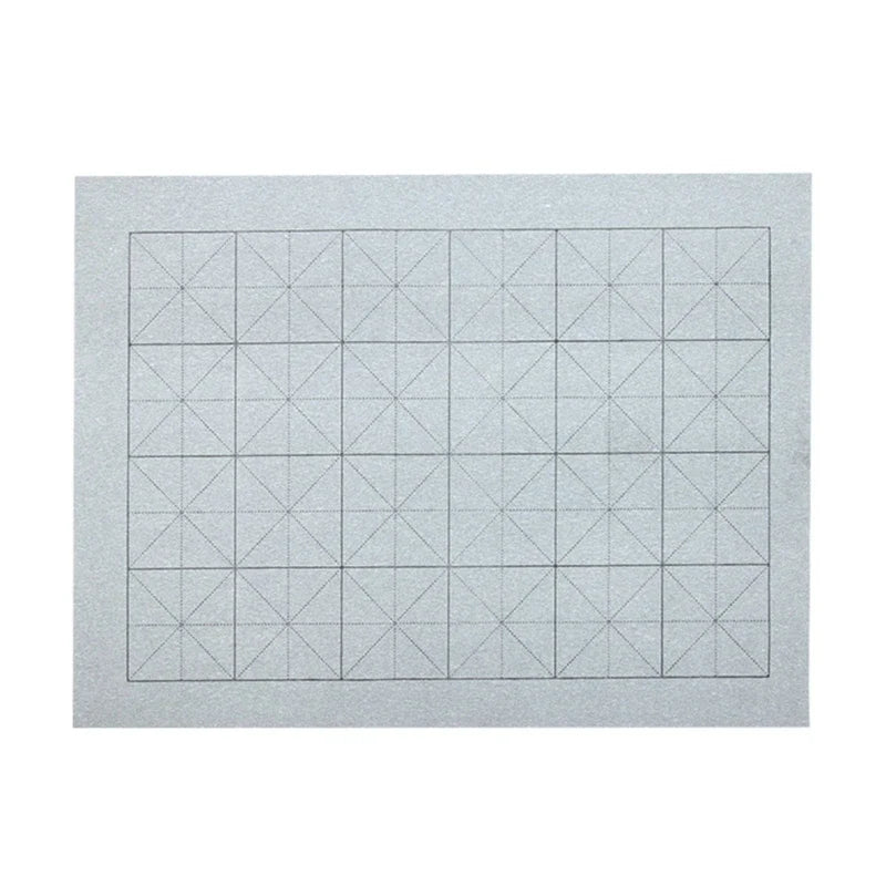 Reusable Water Writing Cloth | Gridded Chinese Calligraphy Paper