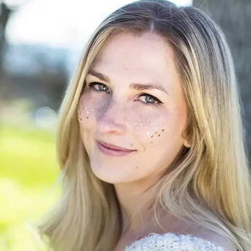 Face Diamond Temporary Tattoo Stickers – Waterproof Party Gems