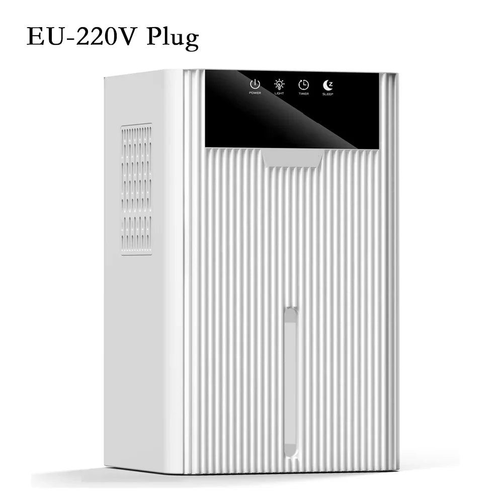 Raugee 2200ml Portable Dehumidifier – LED Lights & Timer