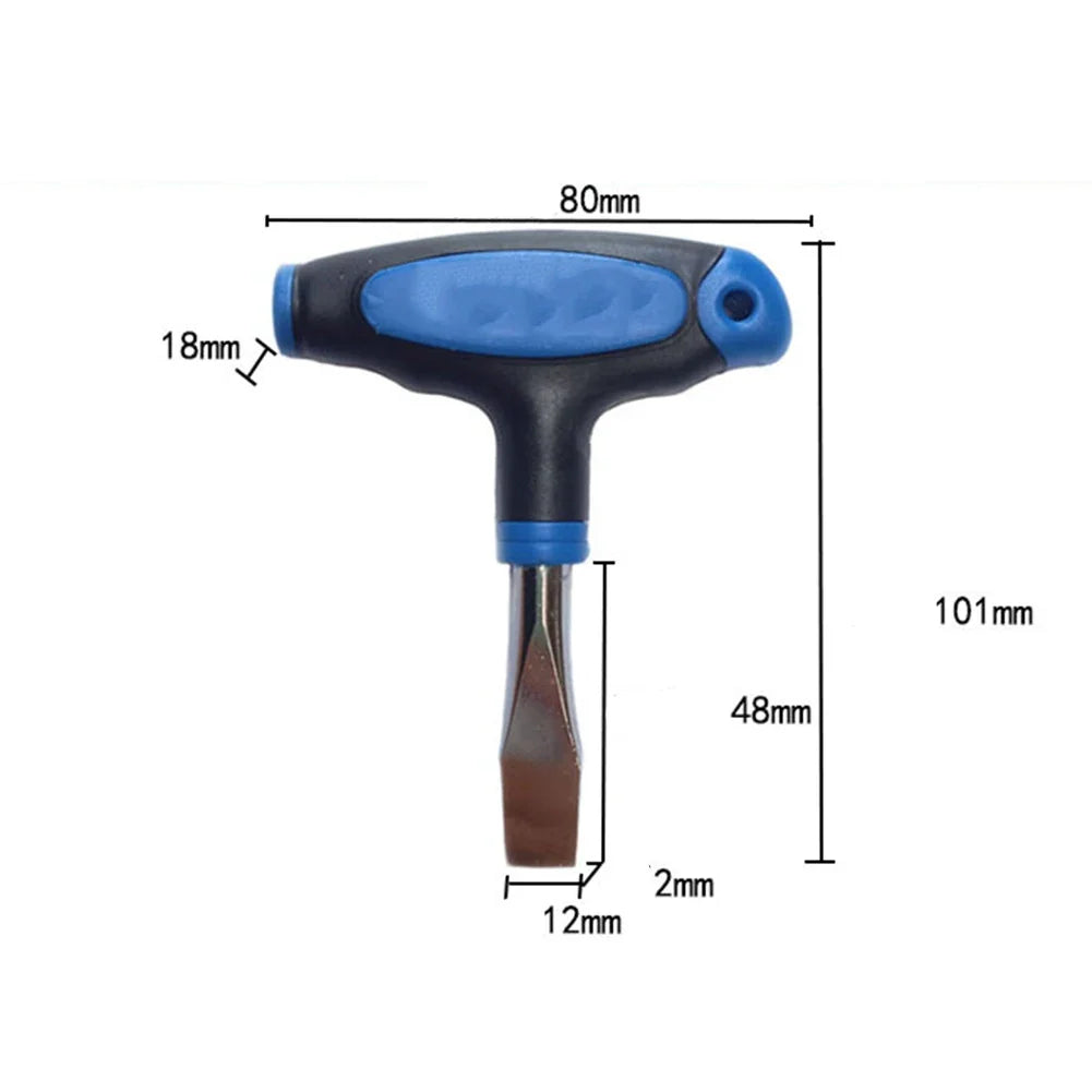 DAZZLEEX T-Handle Flathead Screwdriver | Camera Quick Release