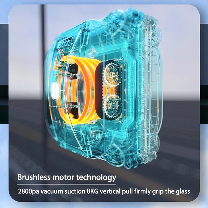 Smart Window Cleaning Robot – Brushless Auto Glass Cleaner
