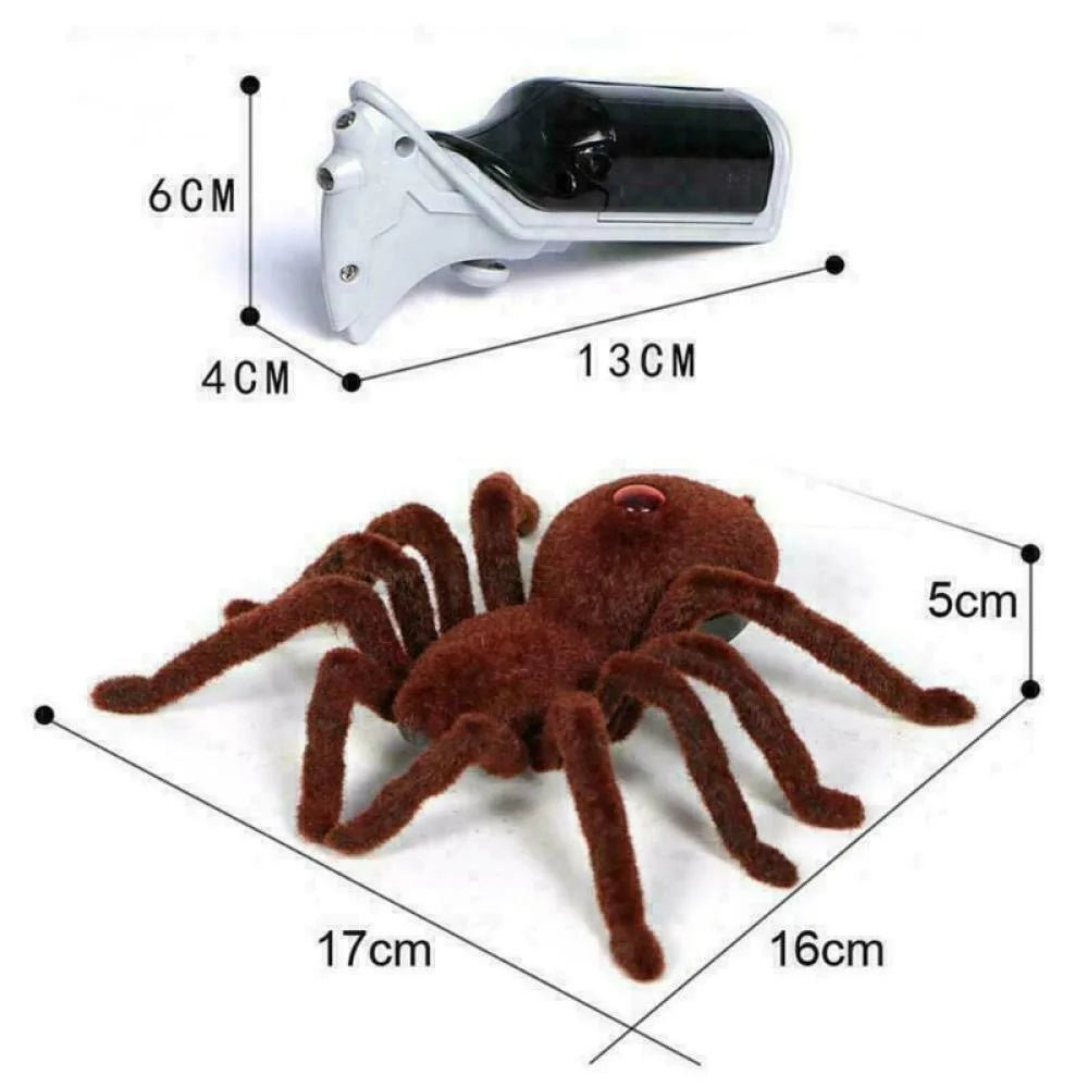 RC Halloween Spider Toy – Remote Control Crawling Spider Prank