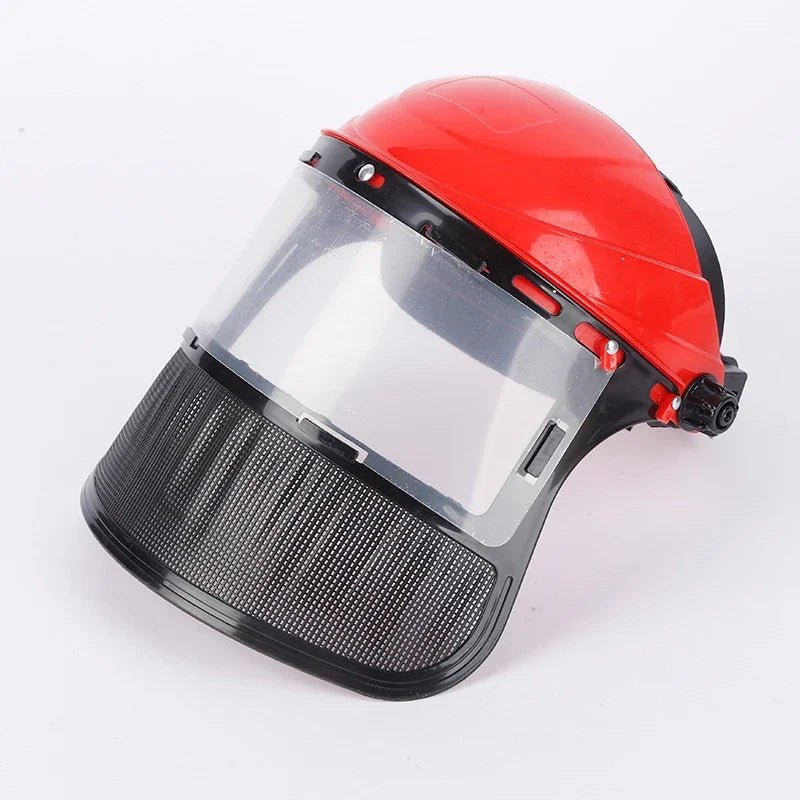 Safety Helmet Full Face Mesh Mask – Garden & Forestry