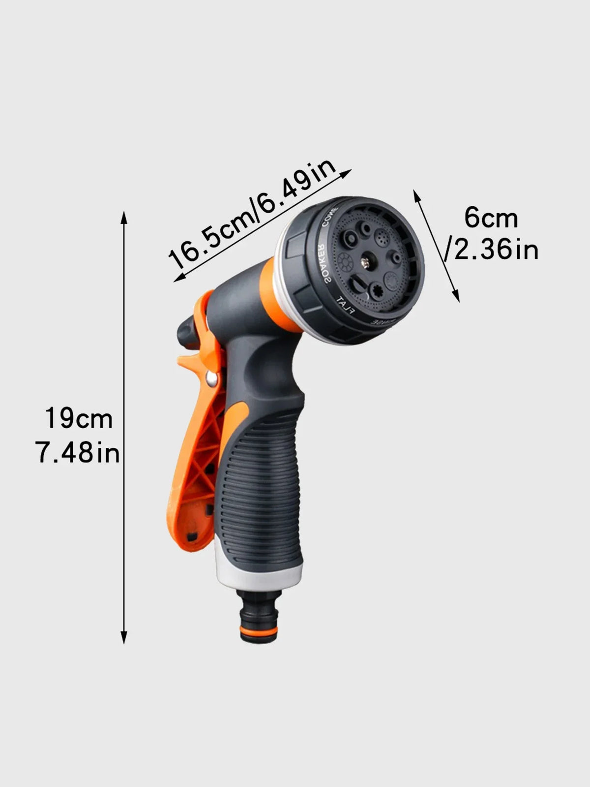 High-Pressure Garden Spray Gun Set – Multi-Pattern Nozzle