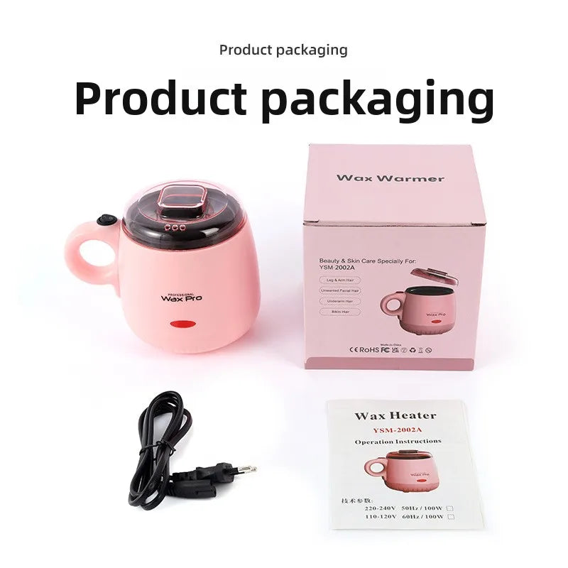 100W Handheld Wax Warmer Machine – 200ml Digital Thermostat