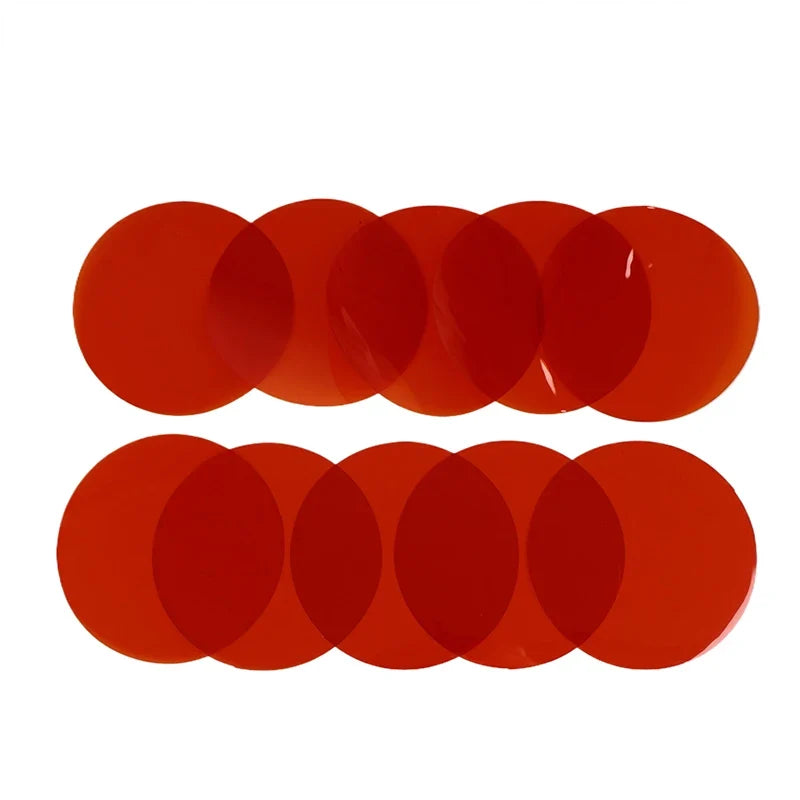 Self-Adhesive Color Gel Filter Sheets for Lamps | 5/10Pcs 10cm
