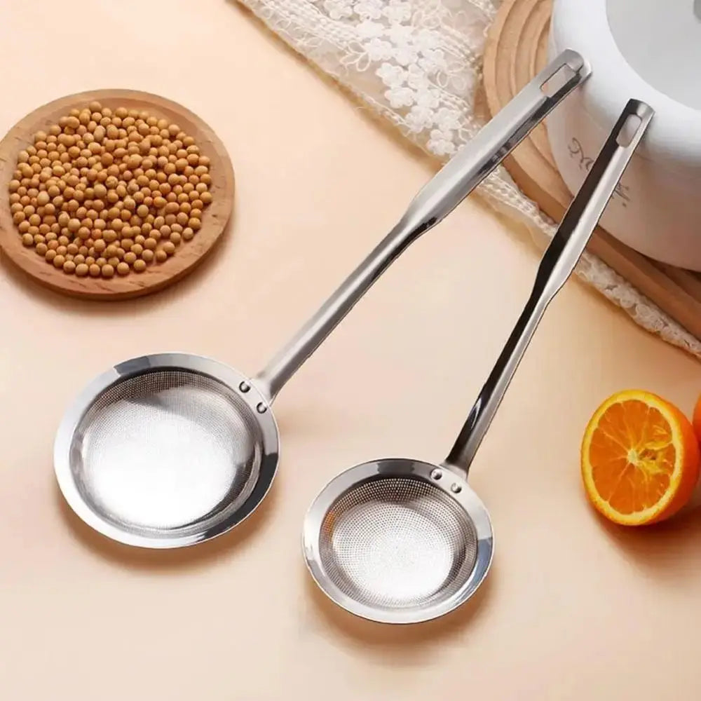 Stainless Steel Oil Strainer Fine Mesh Skimmer Spoon | S & L