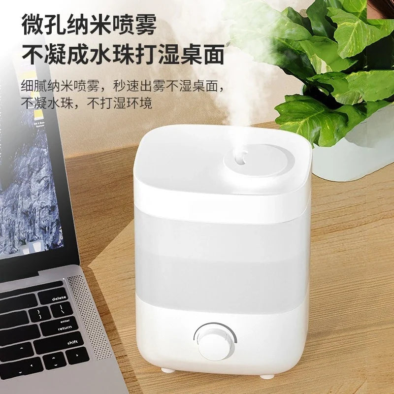 Cool Mist Ultrasonic Humidifier | Quiet, Aromatherapy, USB