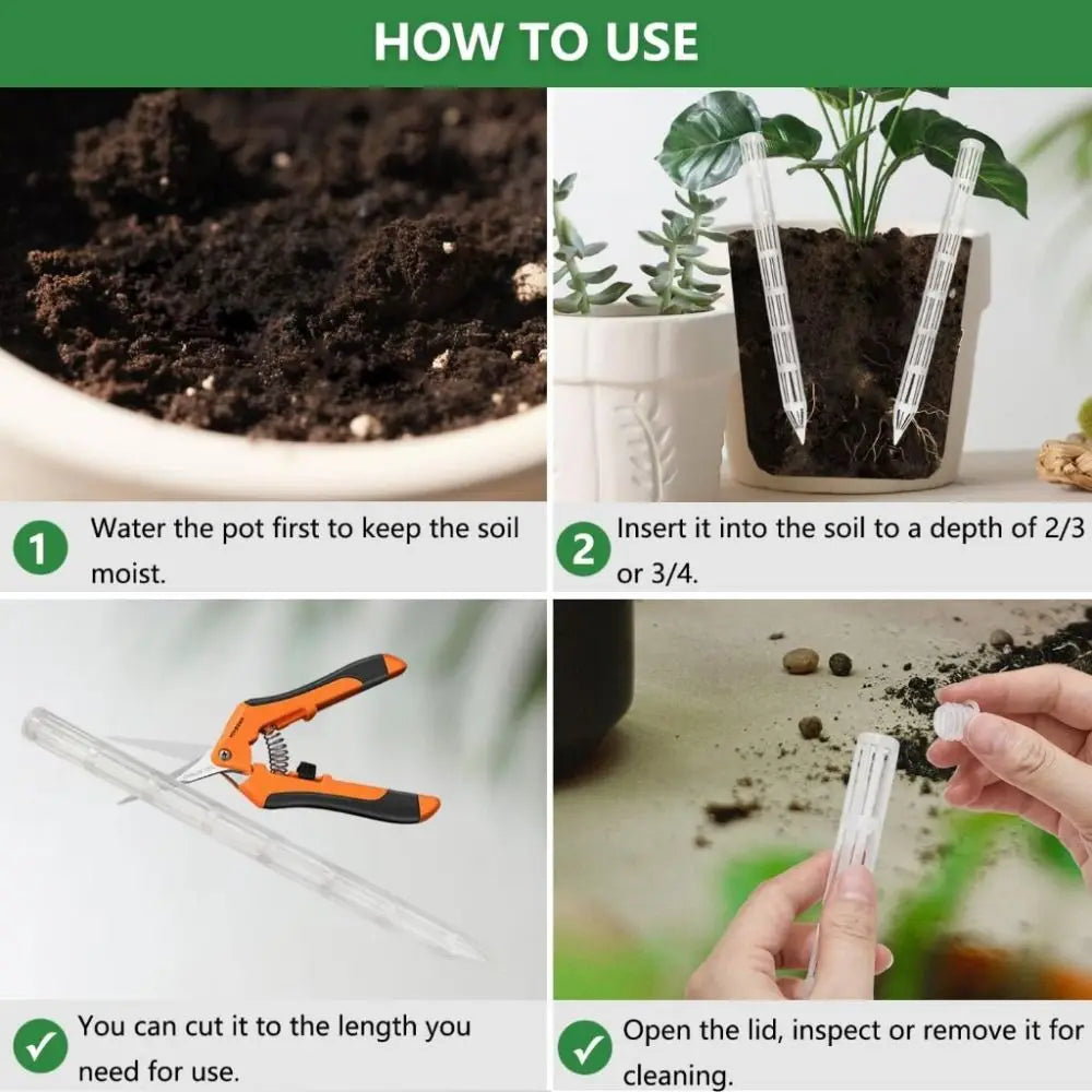 10Pcs Plant Root Ventilation Pipes – Reusable Breathable Tubes
