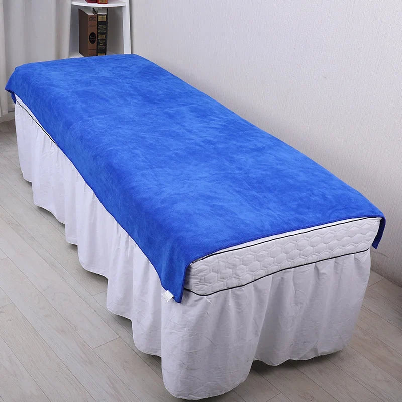 Large Microfiber Bath Towels – Salon & Massage Blanket