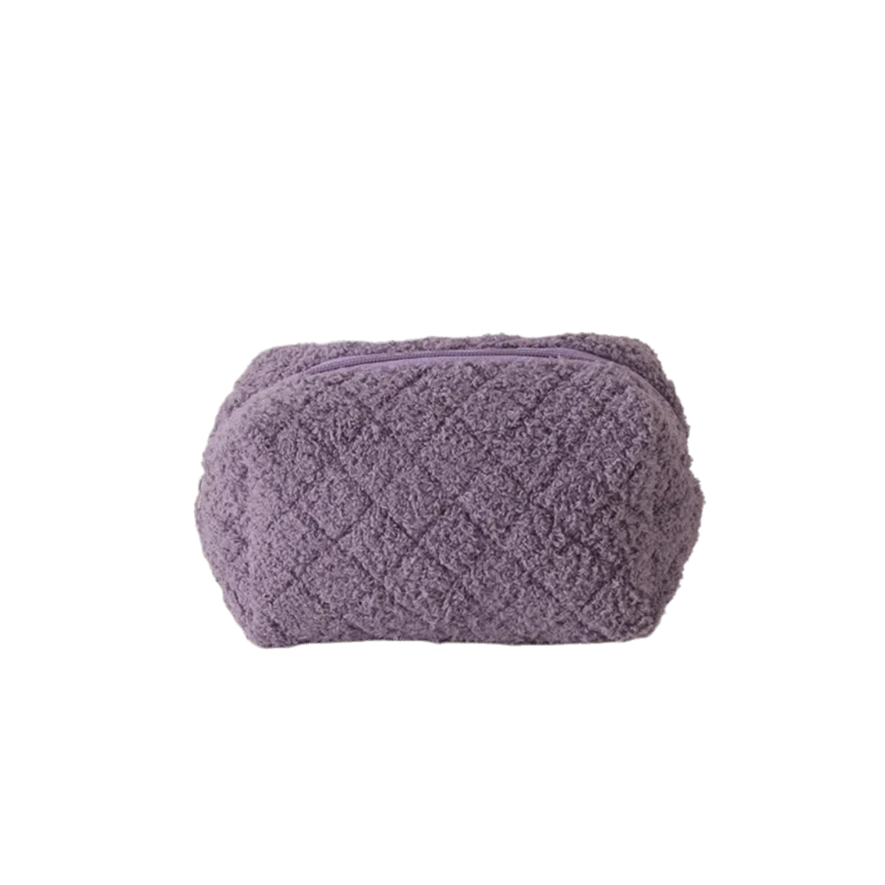 Velvet Makeup Bag Large Capacity Cosmetic Storage Pouch