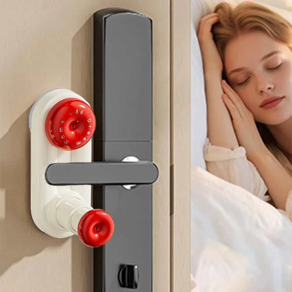 Suction Cup Door Security Stopper – 3-Gear Child Safety Lock
