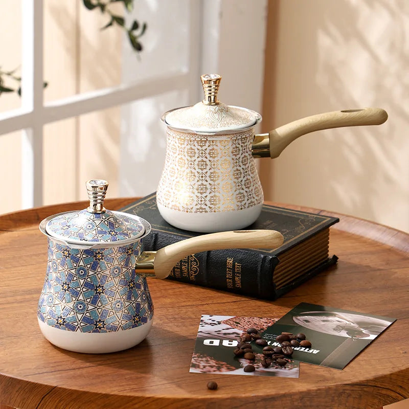 Nixie 550ml Turkish Coffee Pot – Stainless Steel Milk & Tea Maker