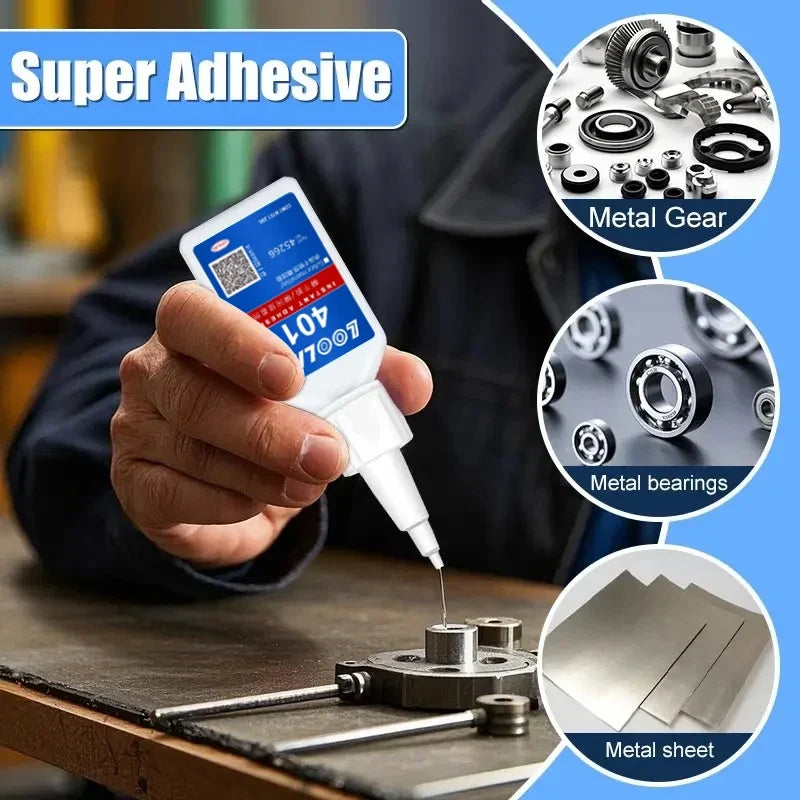 401 Instant Super Glue 20ml – Strong Universal Adhesive