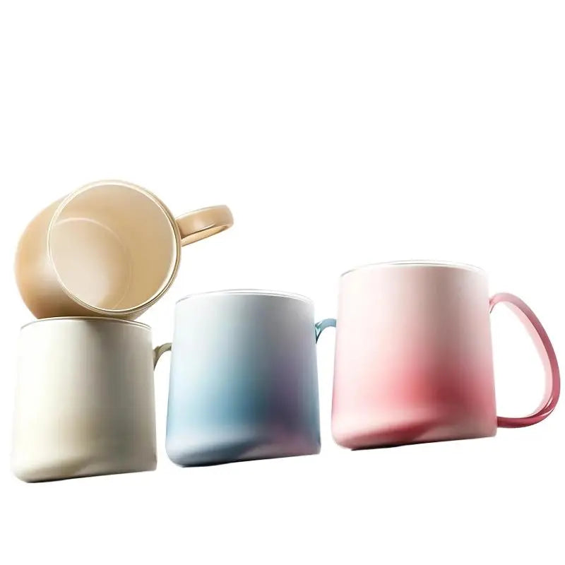 Gradient Jelly Mouthwash Cup – BPA-Free Toothbrush Cup