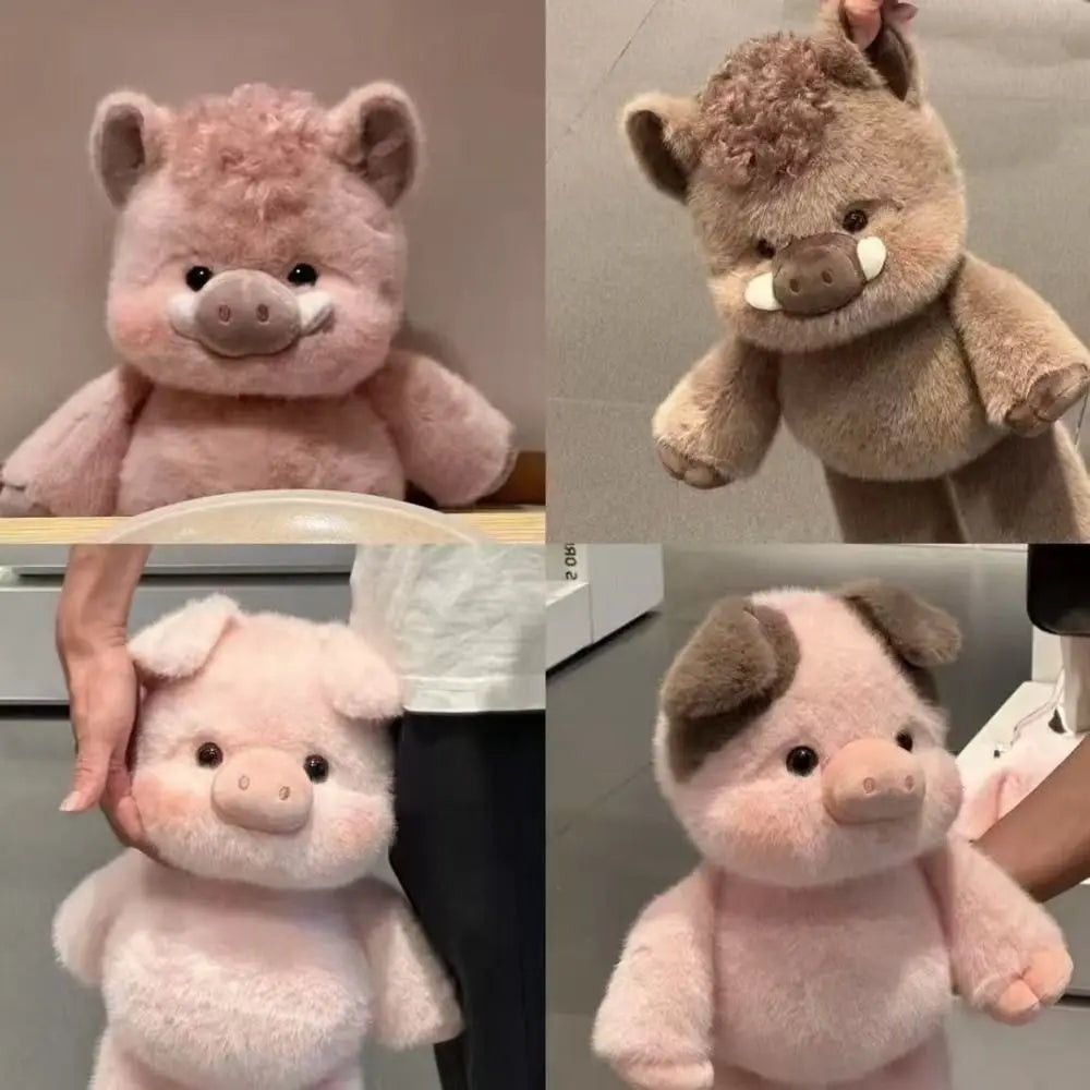 Soft Pig Stuffed Animal Plush Pillow – Cute 17.7" Plush Toy