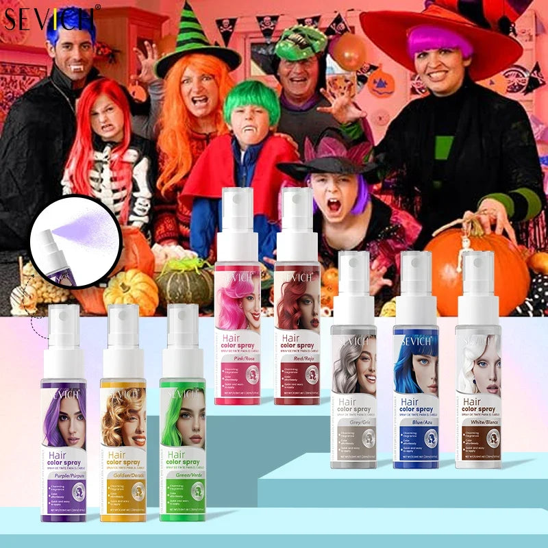 Sevich Temporary Hair Color Spray – Instant DIY Hair Dye 30ml