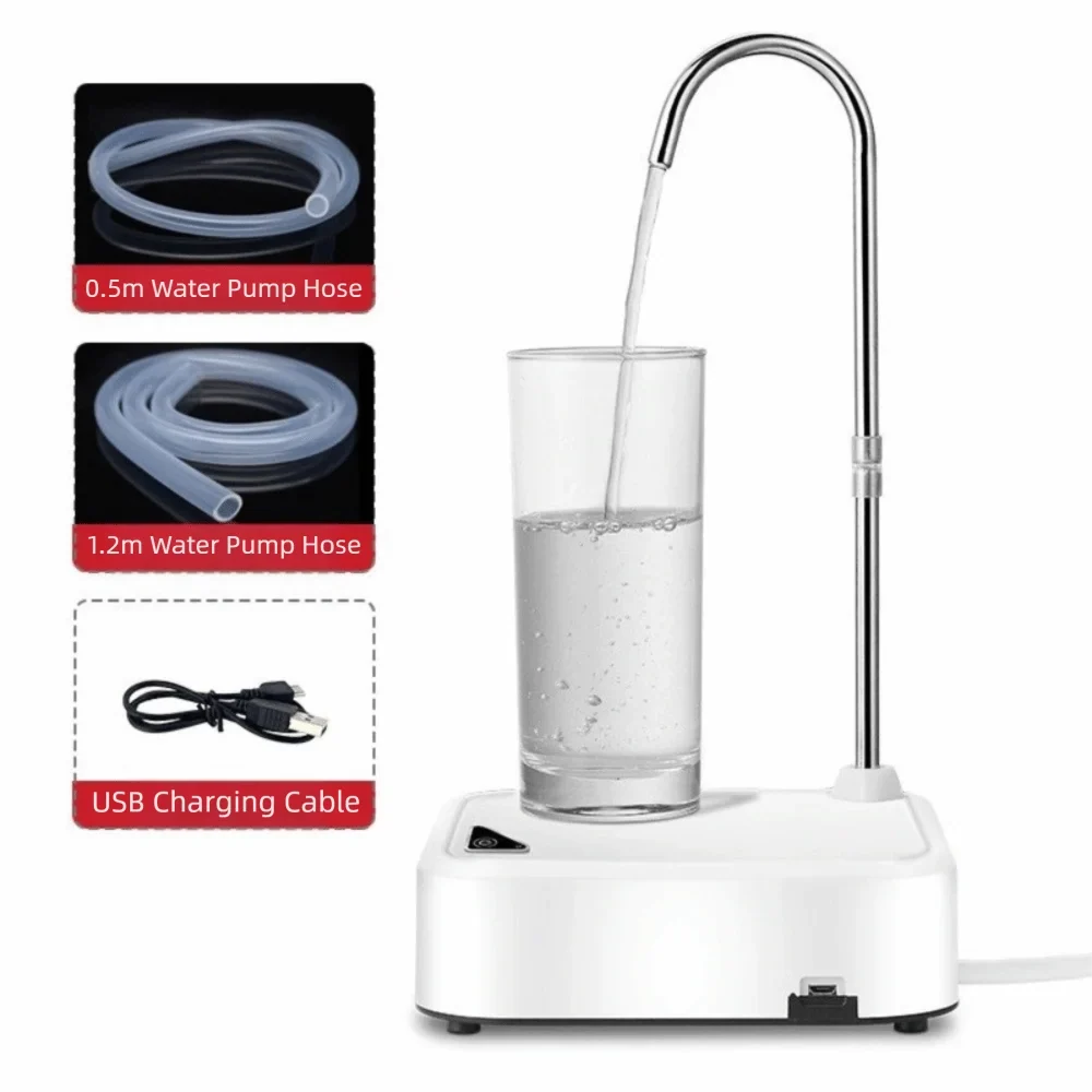 USB Electric Water Dispenser Pump – Auto Switch & Hose