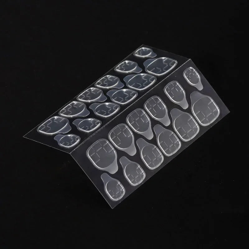 Double-Sided Nail Jelly Glue Adhesive Tabs 240pcs – Press-On