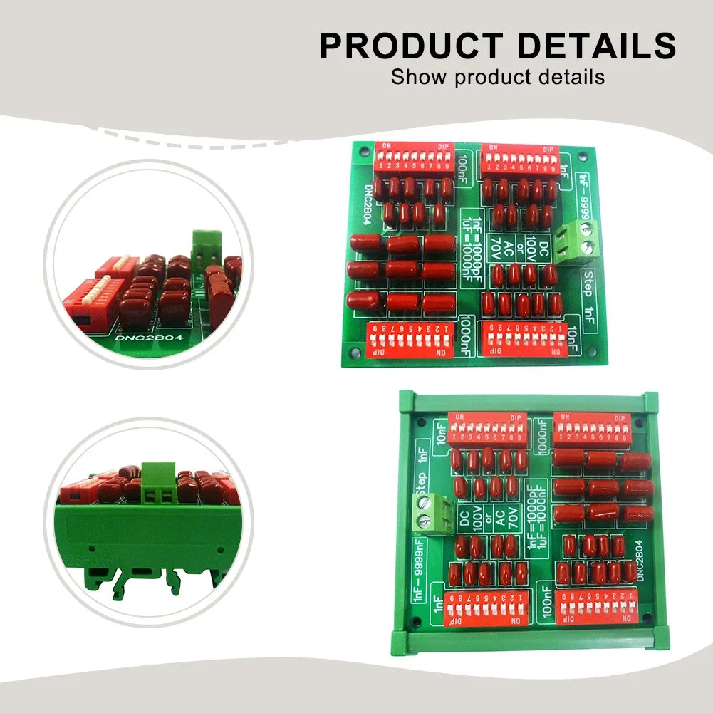 Programmable Capacitor Board 1nF–9999nF | HpLive Film Module