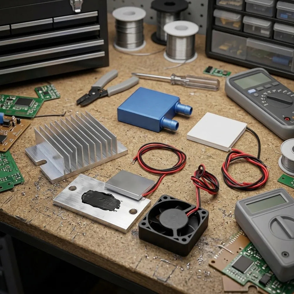 DIY Peltier Cooler Kit TEC1-12706 | Small Space Cooling System