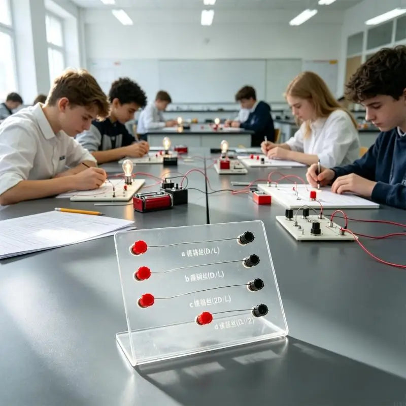 Physics Resistance Comparison Apparatus – 4-Way Demo Board