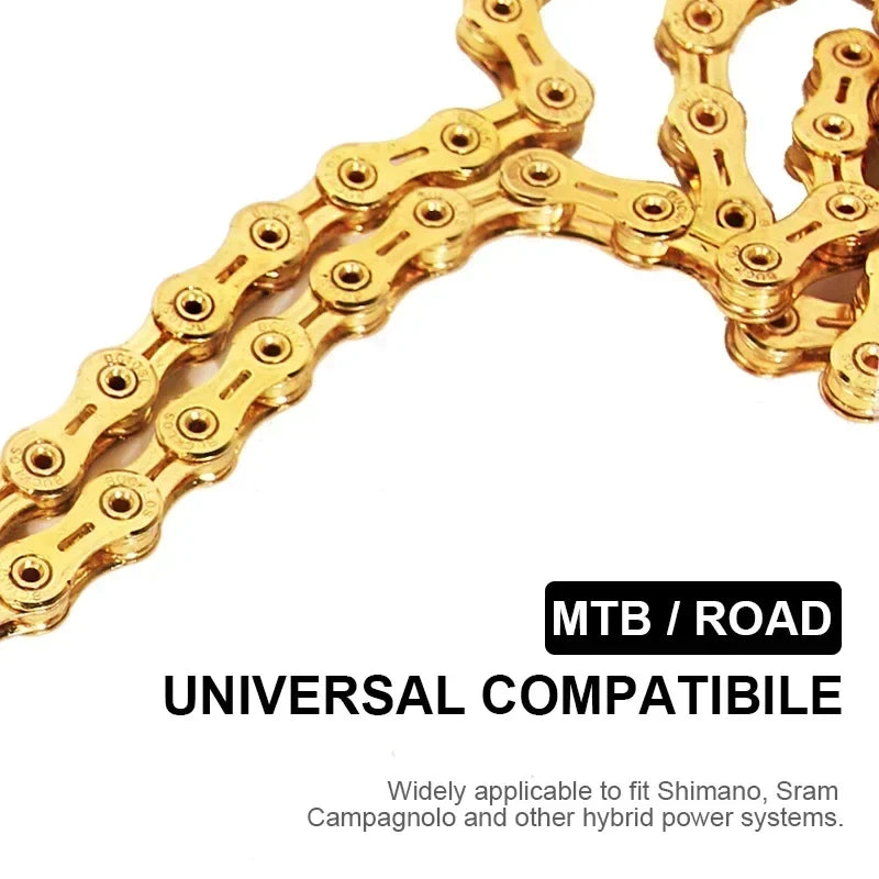 BUCKLOS Bike Chain 8/9/10/11/12 Speed MTB Road Bicycle Chain