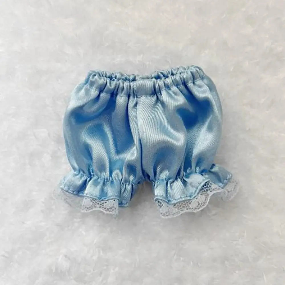 Shiny Lace Shorts for 15/20cm Cotton Dolls | DIY Doll Clothes
