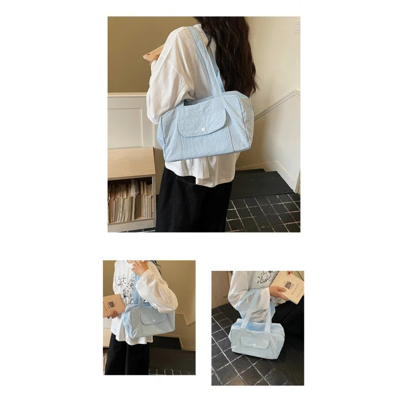 Lightweight Large-Capacity Women's Sports & Travel Shoulder Bag