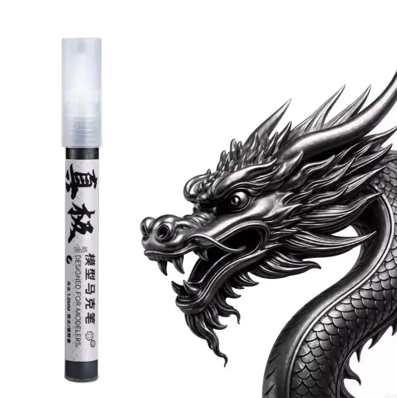 Metallic Paint Marker Pen – 8 Colors, 1.5mm Tip for Models