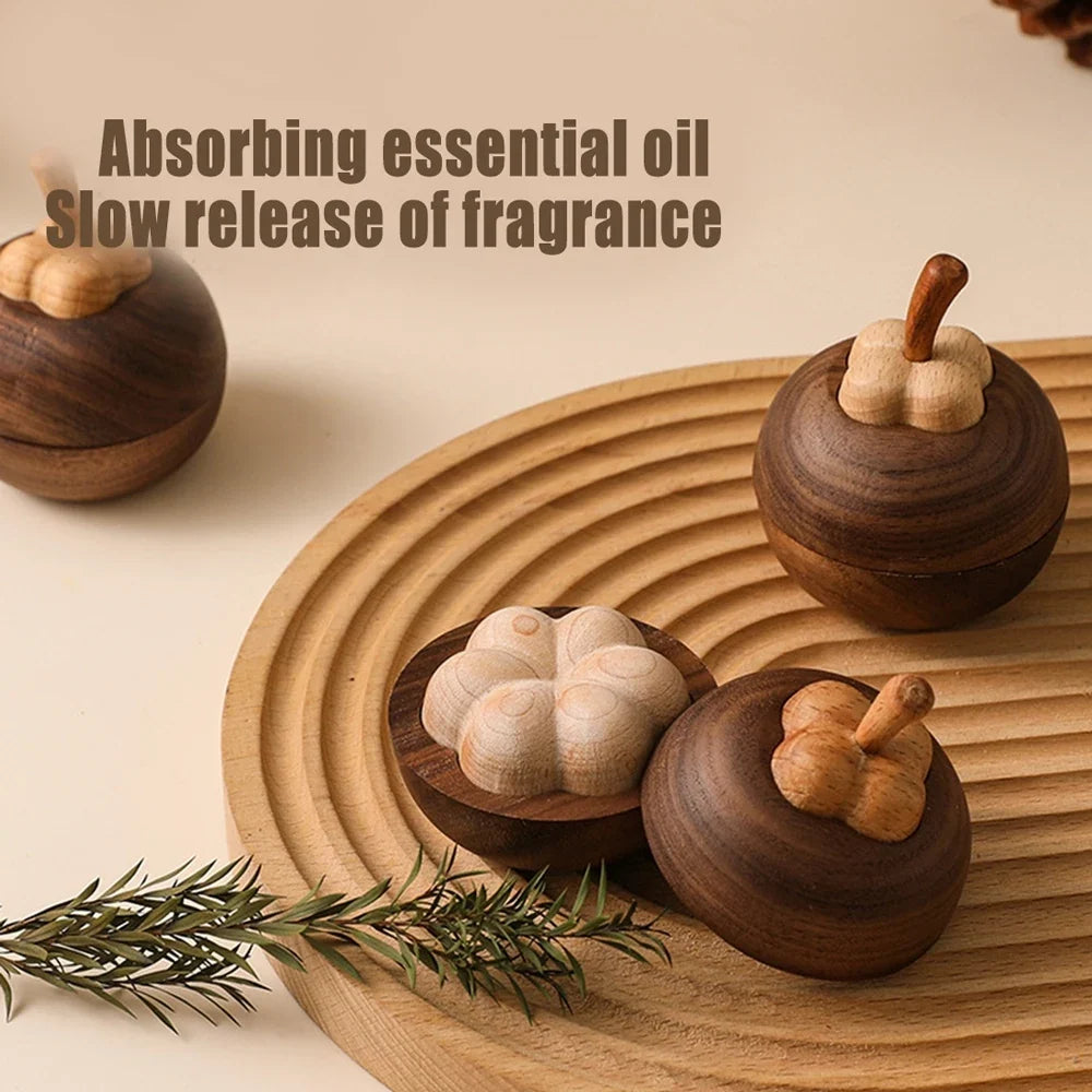 Wooden Essential Oil Diffuser – Natural Aromatherapy Decor