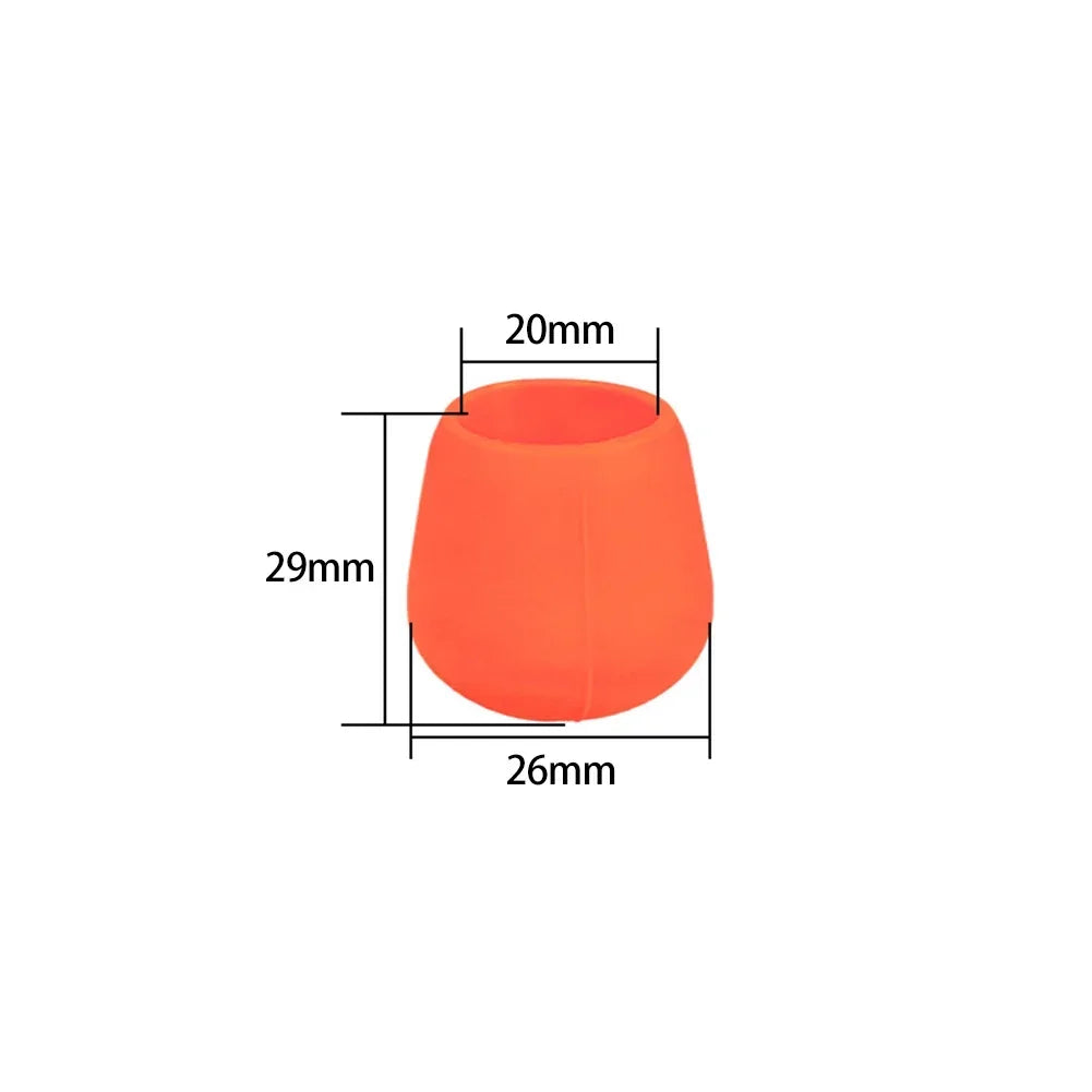 Silicone Fishing Rod Butt End Cap & Handle Protector Sleeve