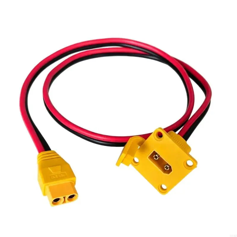 XT90 Panel Mount Extension Cable Male to Female 10AWG DIY
