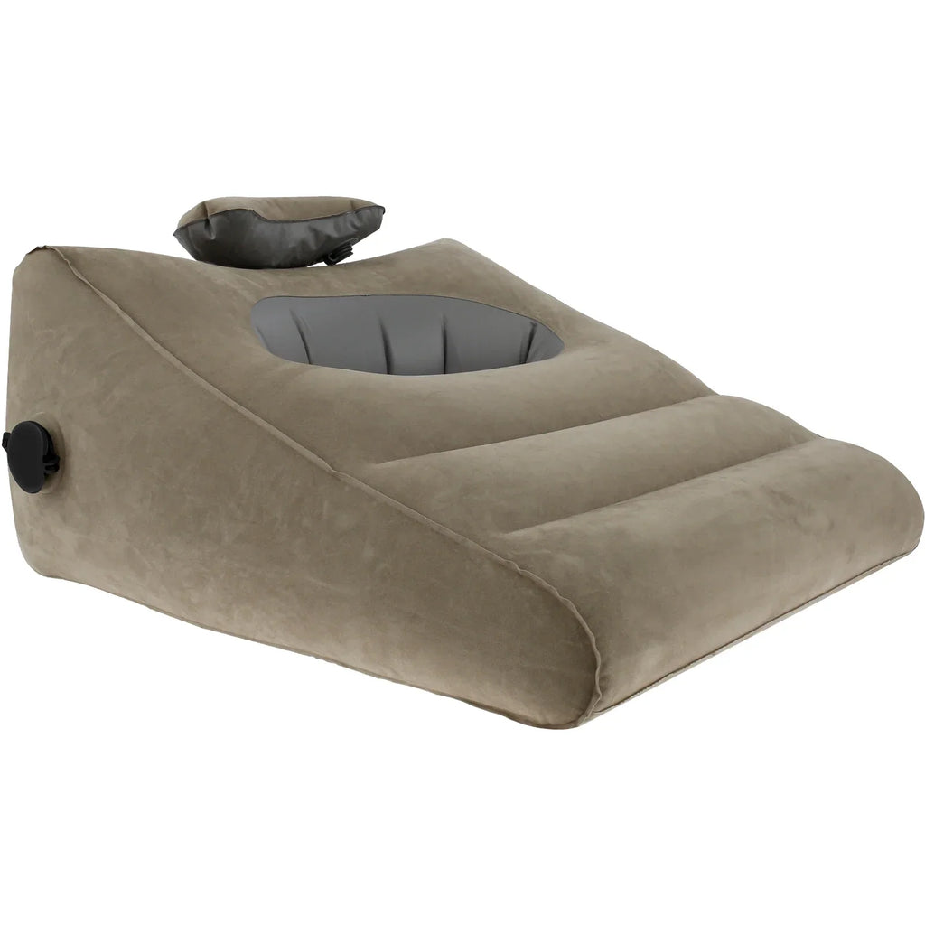 Portable Inflatable Wedge Pillow – Lumbar, Leg & Travel