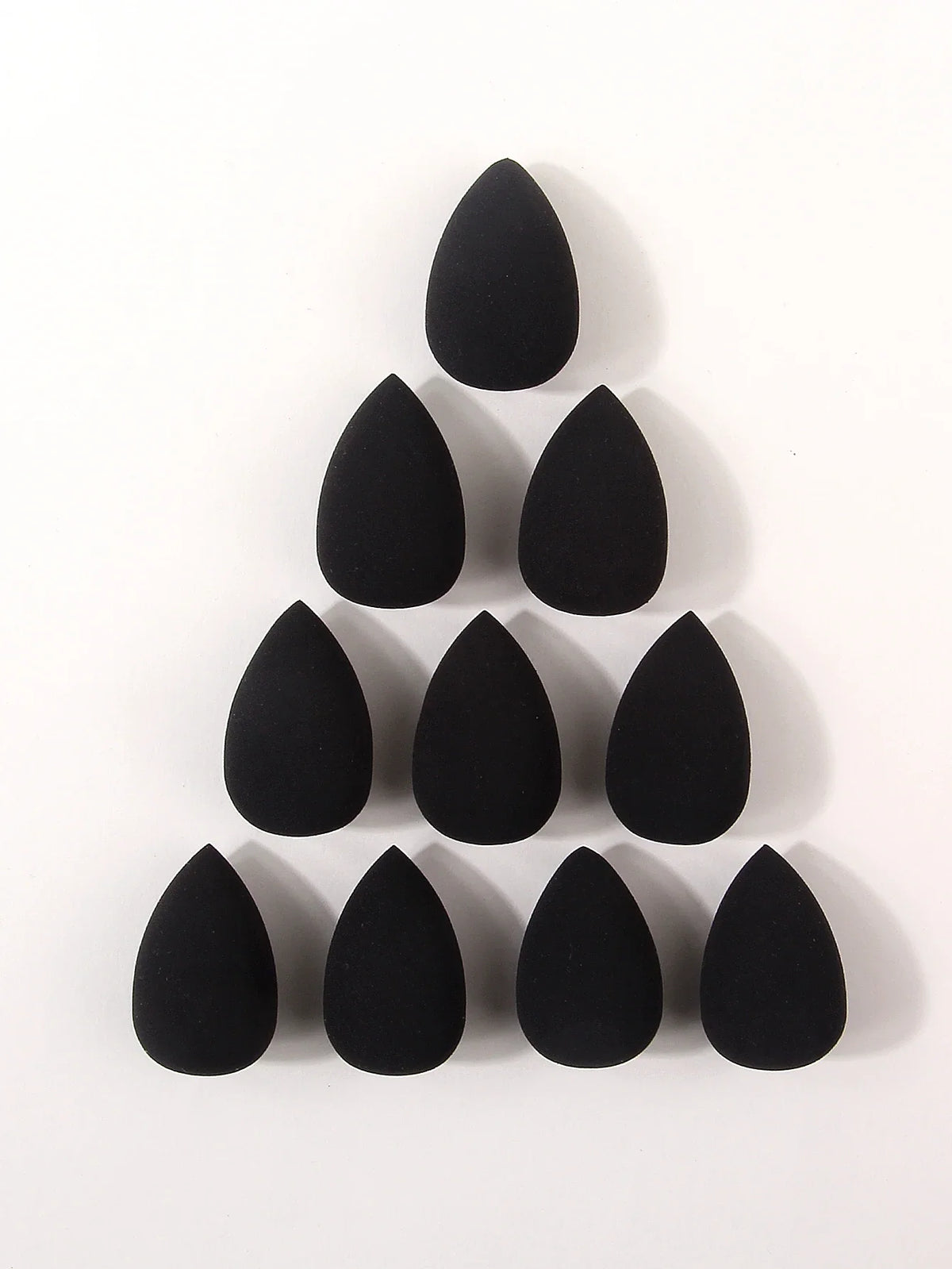 10PCS Mini Makeup Sponges – Wet & Dry Foundation Puffs Set