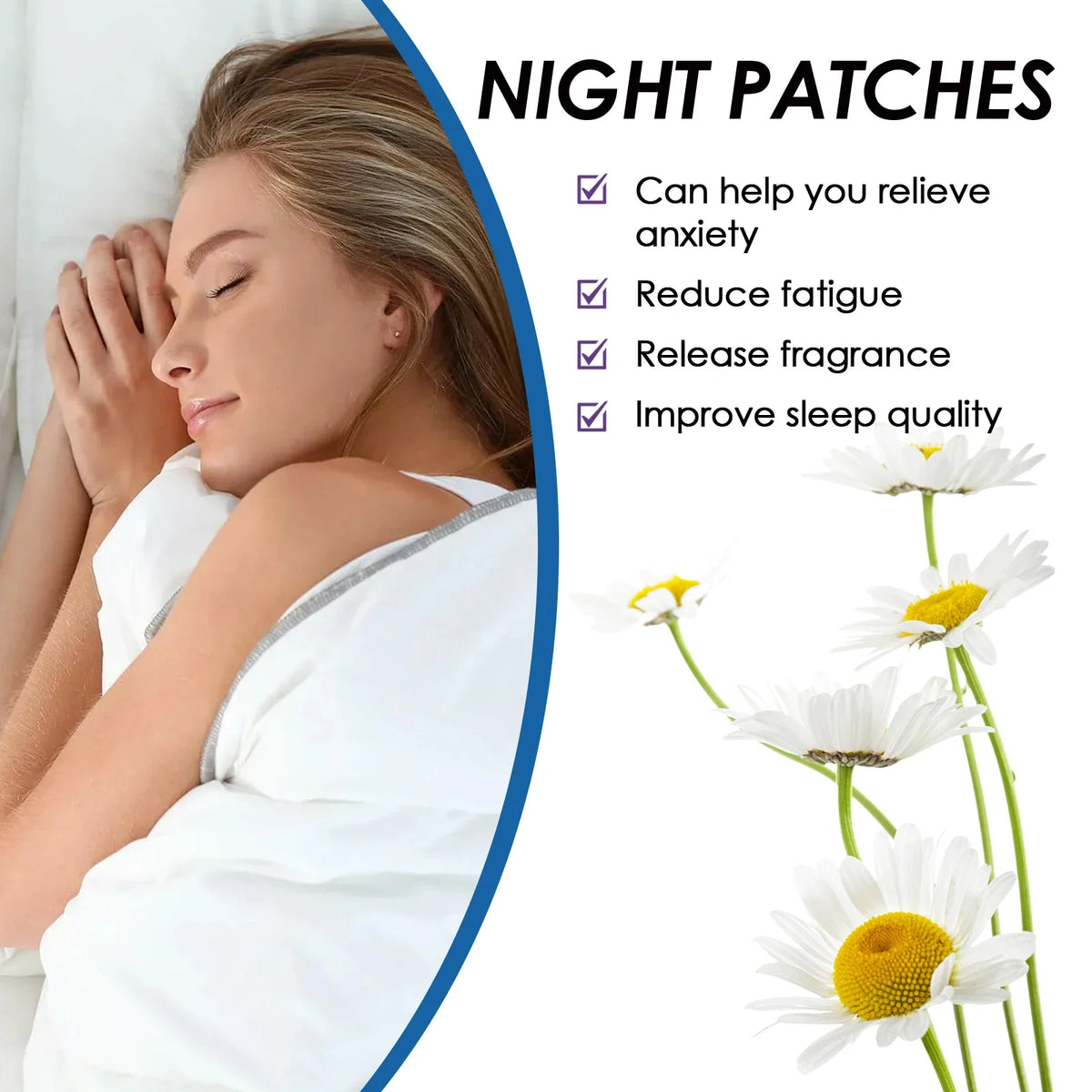 Ximonth Sleep Patch – Jasmine & Hops Aromatherapy | 36 Pack