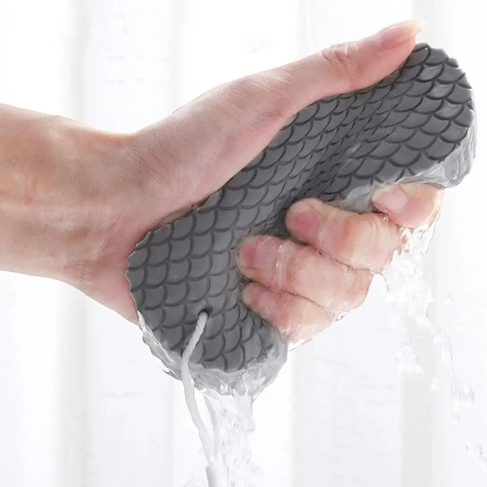 3D Exfoliating Bath Sponge for Kids & Adults – All Skin Types