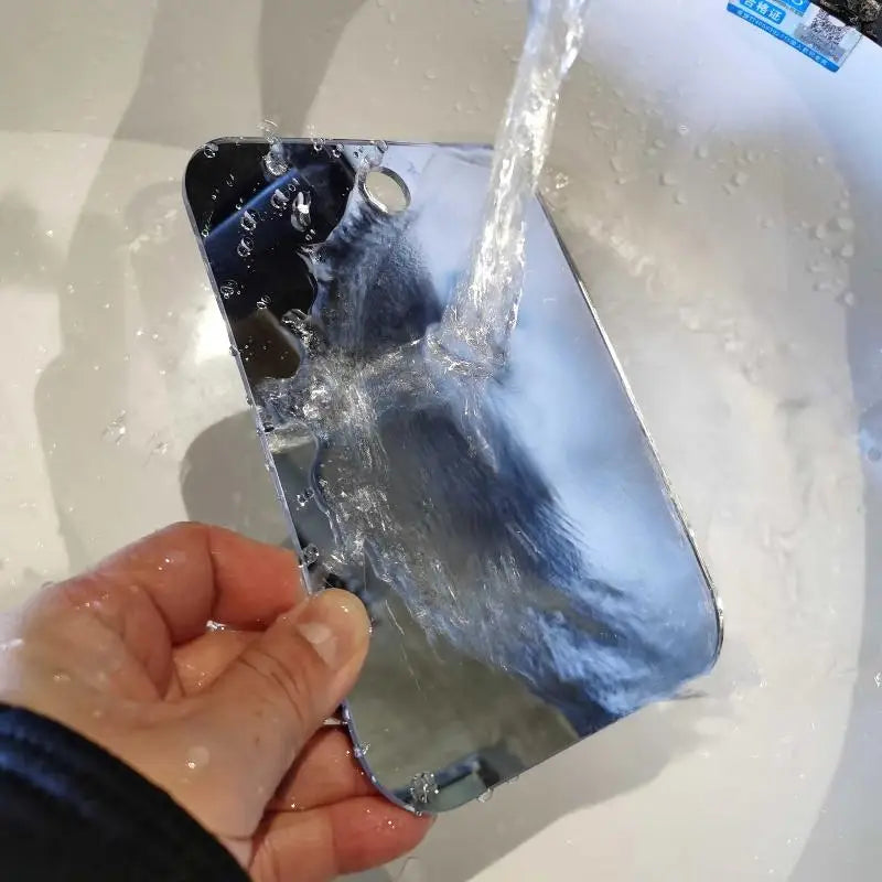 Fogless Shower Shaving Mirror – Portable Acrylic Anti-Fog