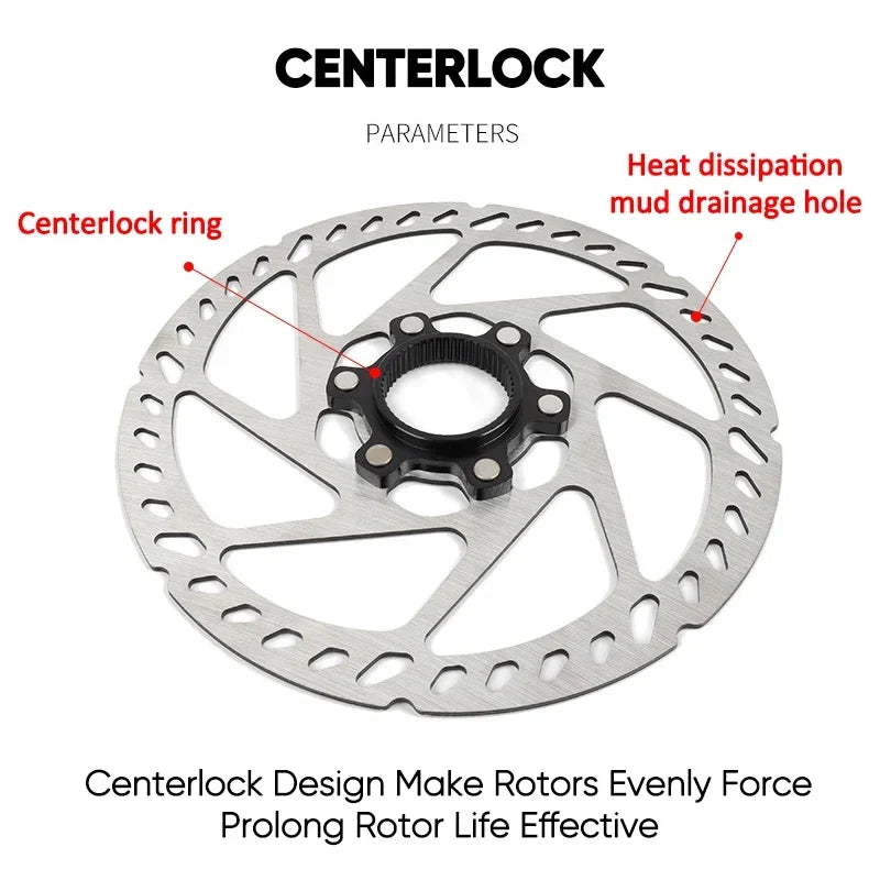 Centerlock Bike Disc Rotors 160mm 180mm 203mm MTB Road