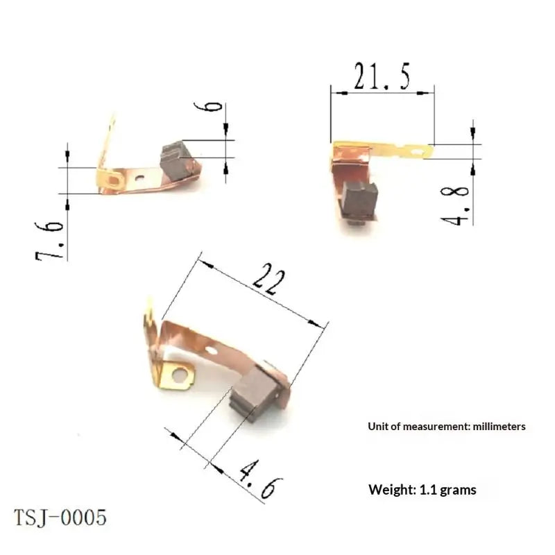 DC Motor Carbon Brush Holders for 775 Electric Drills (2/6/10 Pcs)