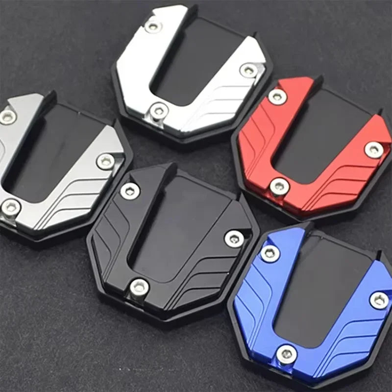 Aluminum Motorcycle Kickstand Extension Foot Pad Side Stand