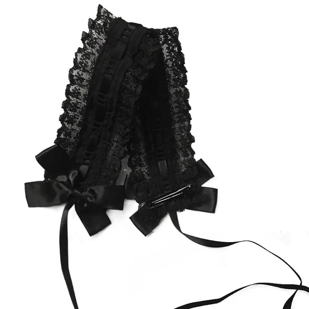 Lolita Headband Bowknot Sweet Lace Hairband | Cosplay Accessory