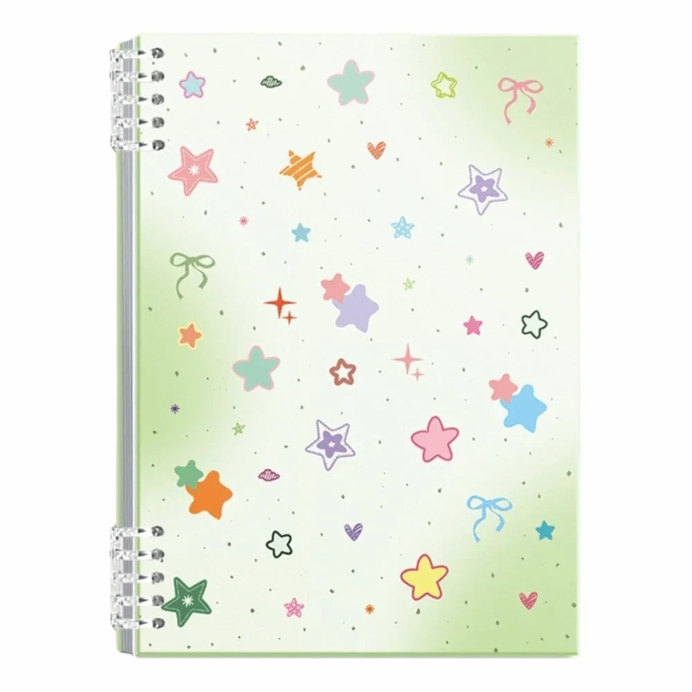 A5/B5 Star Print Loose-Leaf Binder Notebook | Dopamine Planner