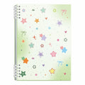 A5/B5 Star Print Loose-Leaf Binder Notebook | Dopamine Planner