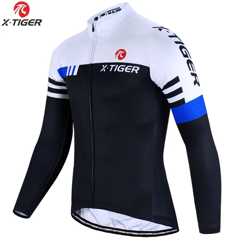 X-TIGER Winter Thermal Cycling Jersey | Long Sleeve Unisex
