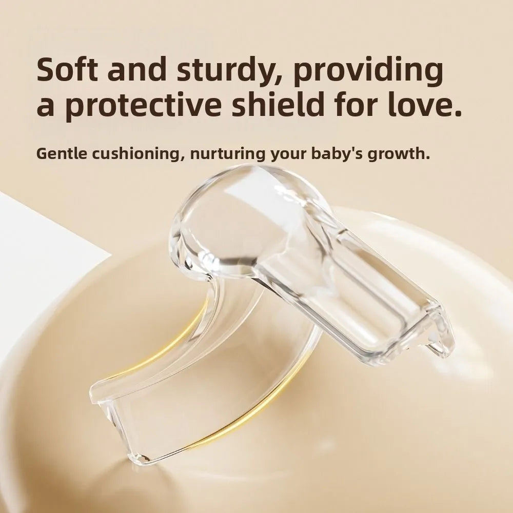 Transparent Furniture Corner Protectors – Soft PVC Baby Guards