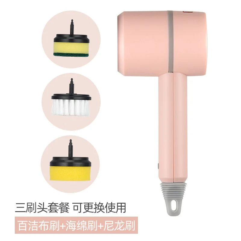 Wireless Electric Cleaning Brush – Multi-Use Handheld Scrubber