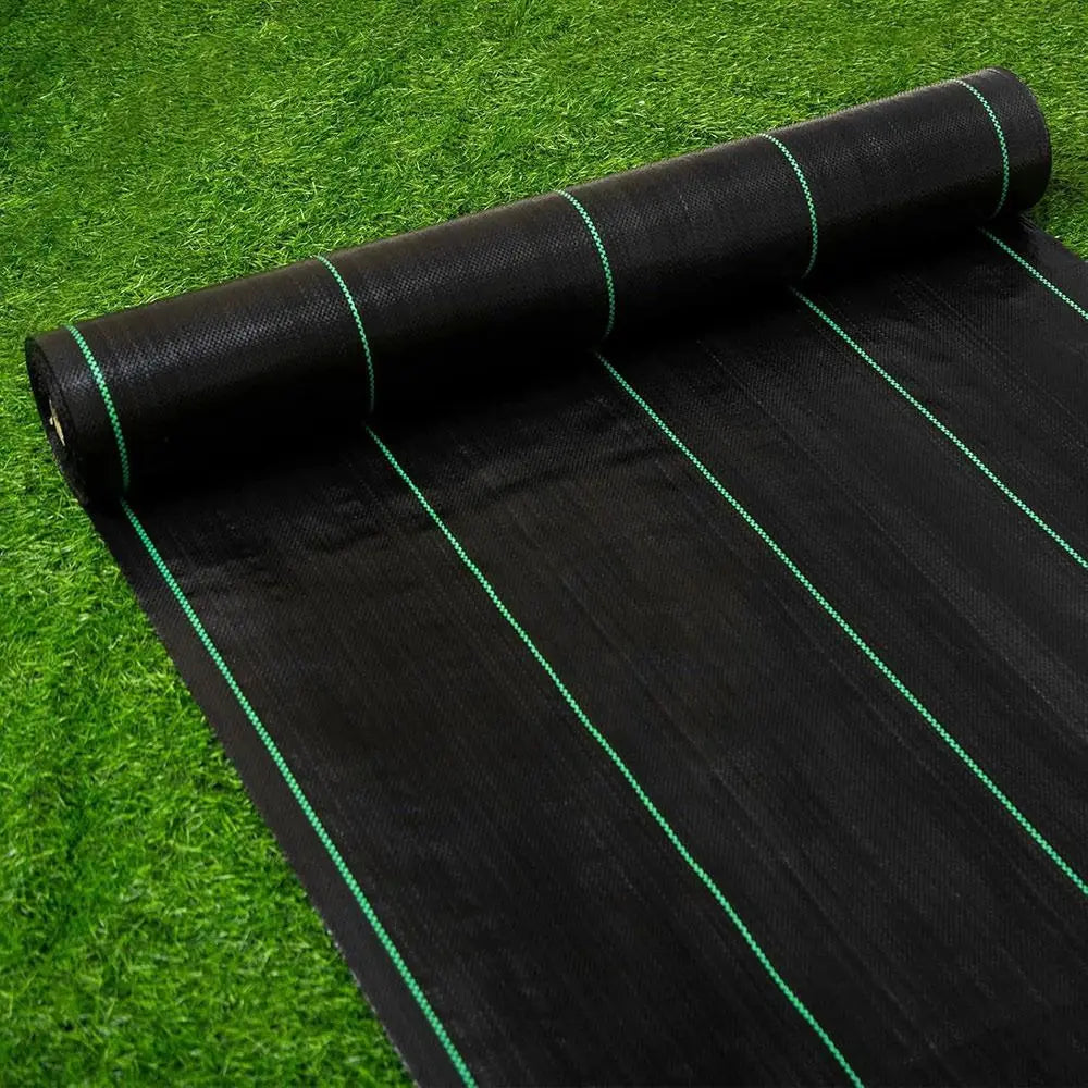 Reusable Weed Control Fabric Mat with Holes – Water Permeable